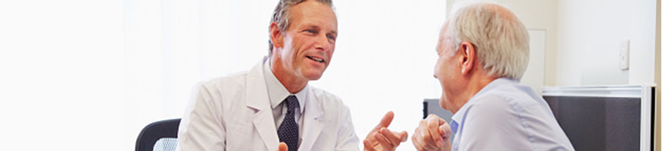 A doctor talking to a patient about heart problems in Saint Charles, MO